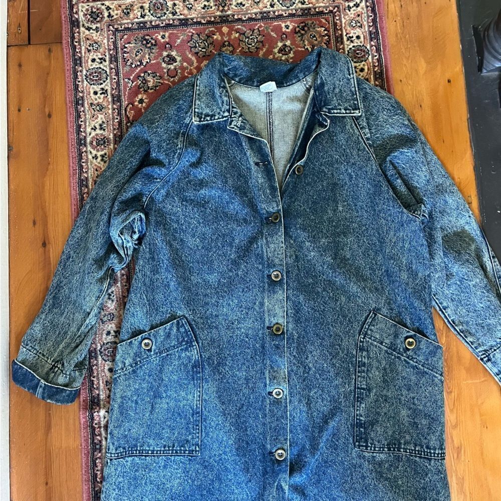 Oshkosh Vintage 80’s Acid Wash 100% Cotton Large - Picture 2 of 12